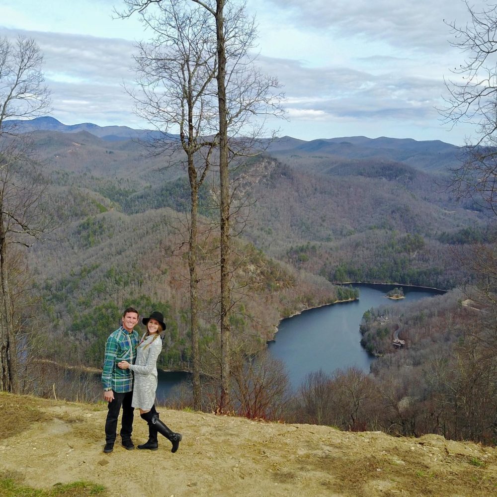 Couple at the overlook