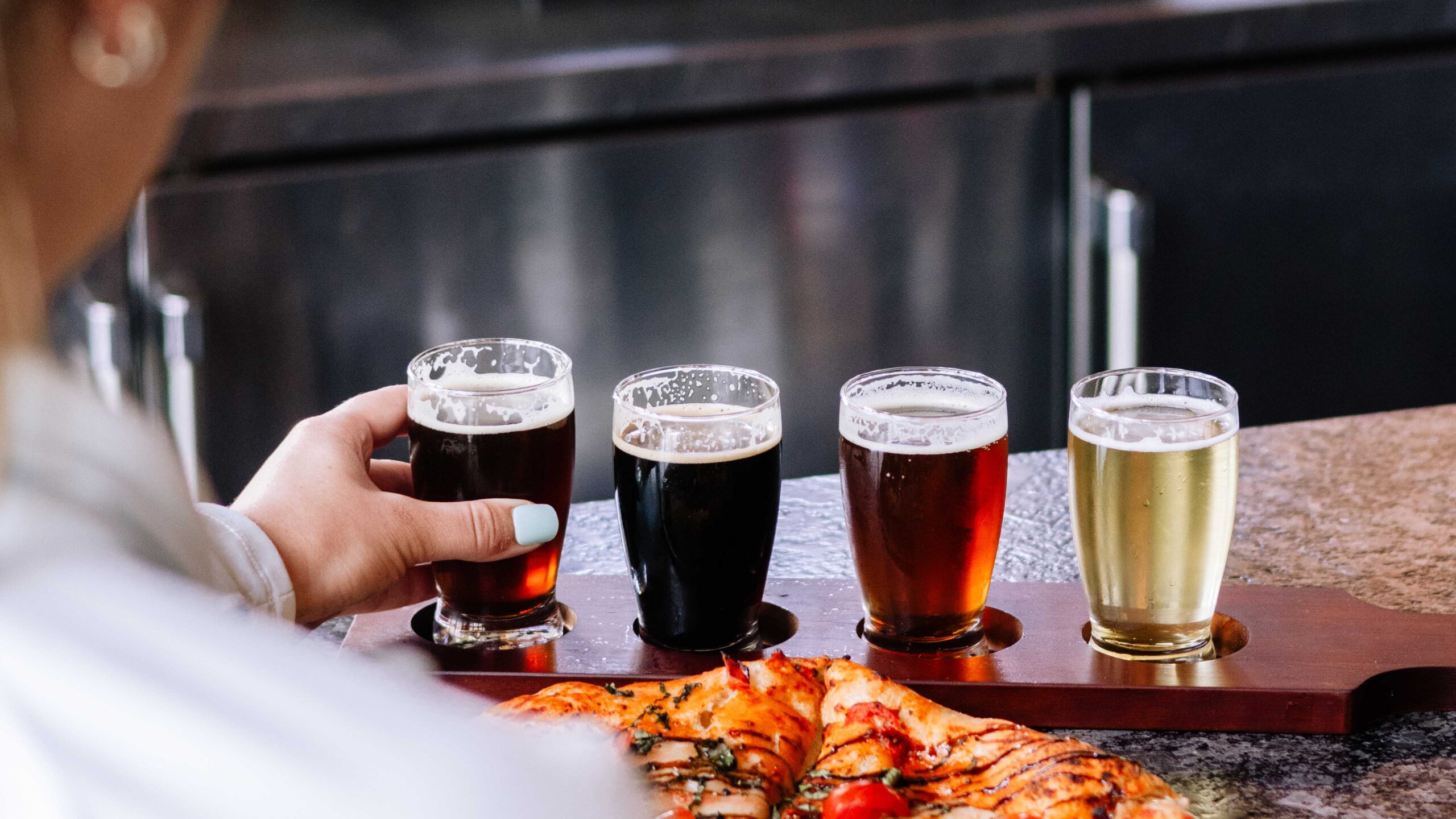 JBMEDIA BeerFlight Bear Lake Reserve Beer Flight