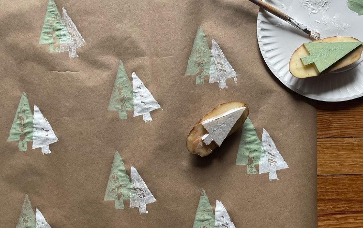 Make Your Own Gift Wrap & Bows