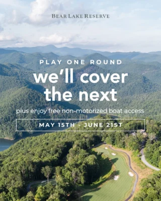 Start on the course, end on the water. ⛳️🛶

From May 15th-June 21st, play one round of golf and get one free, plus free non-motorized boat access to enjoy the lake your way.

Visit bearlakreserve.com to book your mountain getaway.

#MountainResort #MountainGolf
BLR Realty, LLC