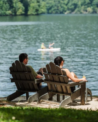 Where every lake day looks a little different. Paddle out or pull up a chair with your favorite drink and enjoy the view. 

Reserve your stay at the link in bio.

#MountainResort #MountainLake
BLR Realty, LLC